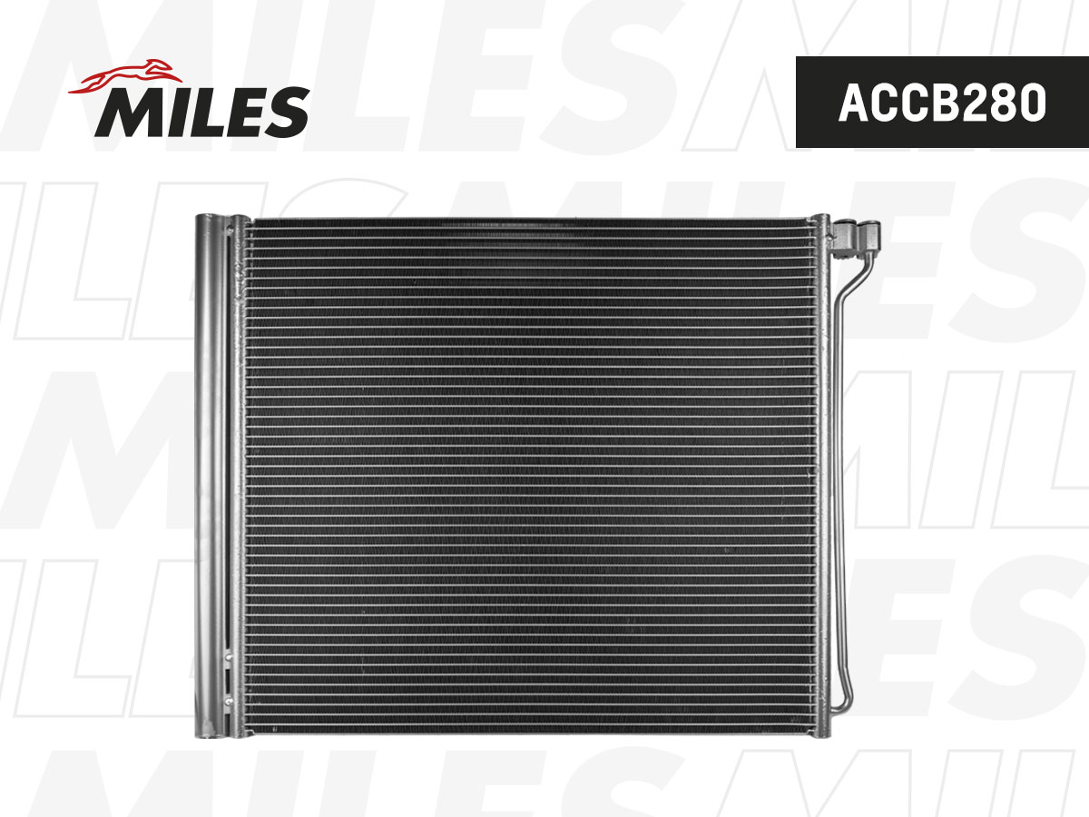Конденсер BMW E70/E71 5.0 A/T 07- MILES ACCB280