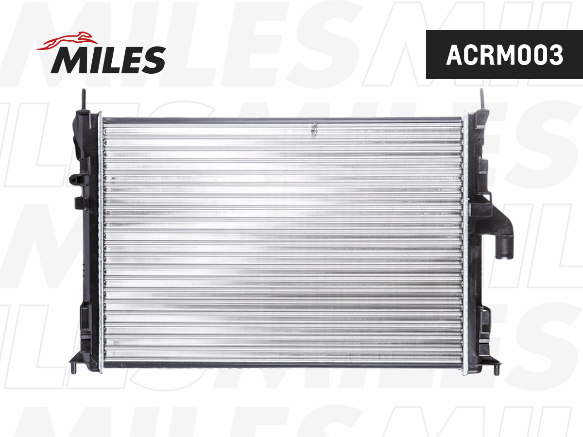 Радиатор RENAULT DUSTER/LOGAN/SANDERO/LADA LARGUS (09- ) 1.2/1.6/1.5D MT  A/C MILES ACRM003