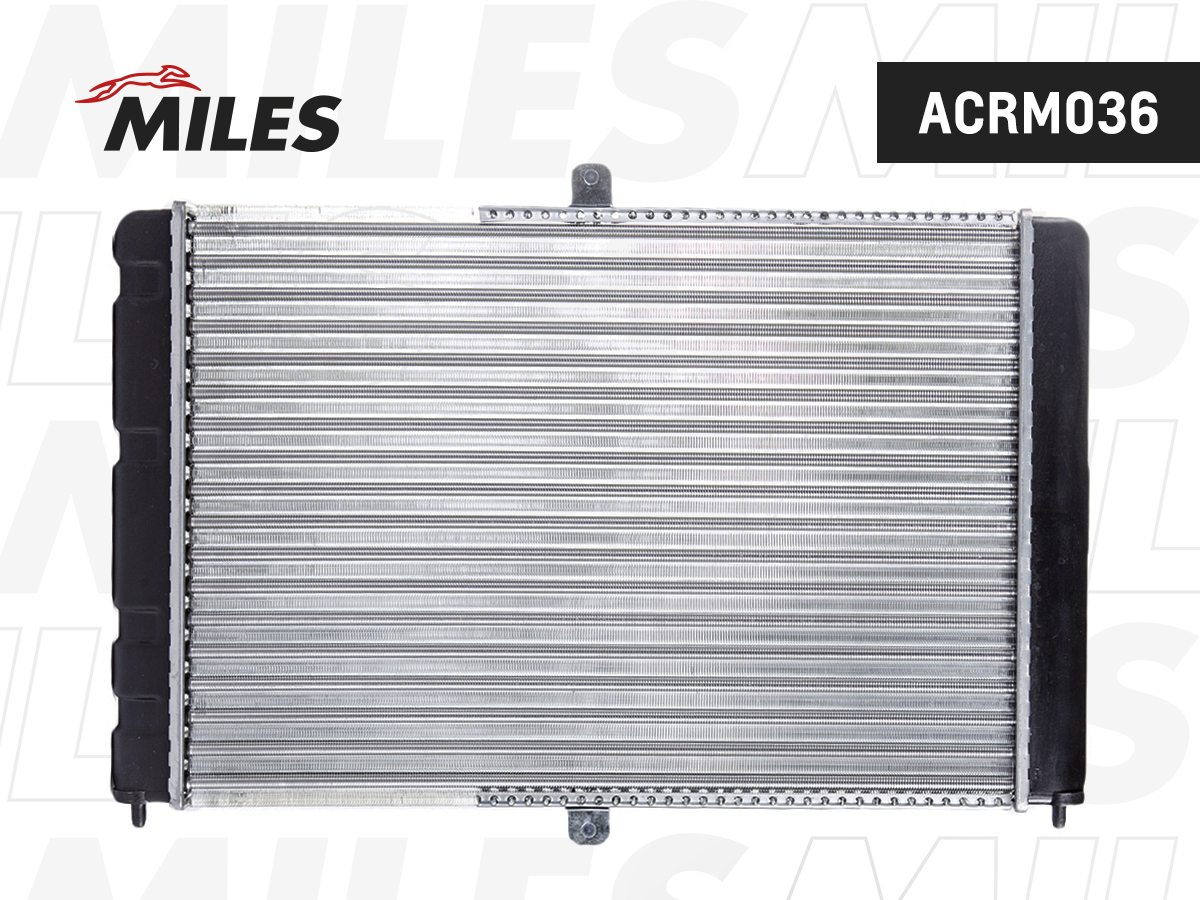 Радиатор ZAZ SENS 02-/CHANCE 1.1/1.3 09-  MТ MILES ACRM036