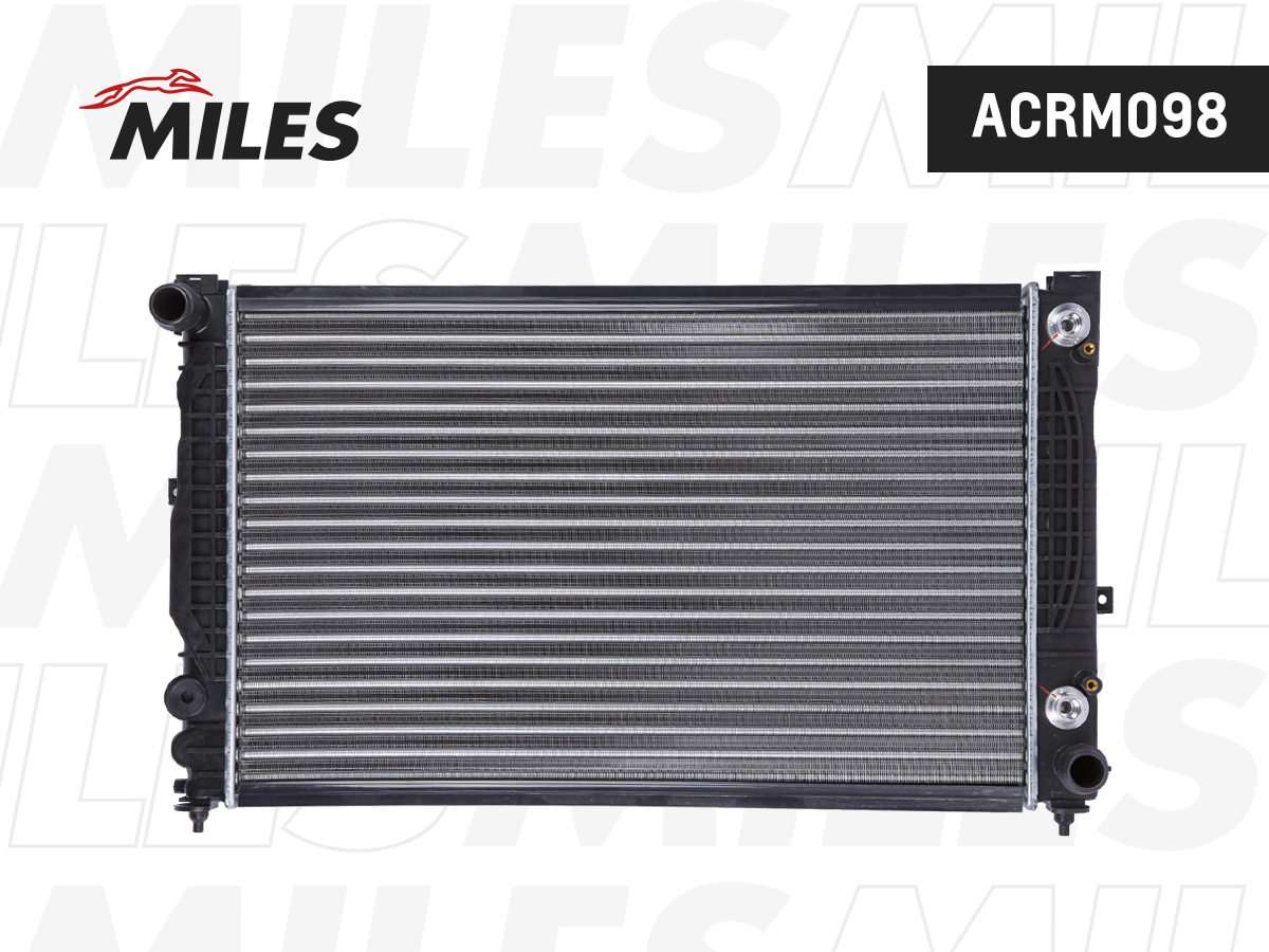 Радиатор Audi A4 (94-01)/A6 (97-05)/Skoda Superb (01-08)/VW Passat (96-05) 2.4/2.6/2.8/2.5TD AT  MILES ACRM098