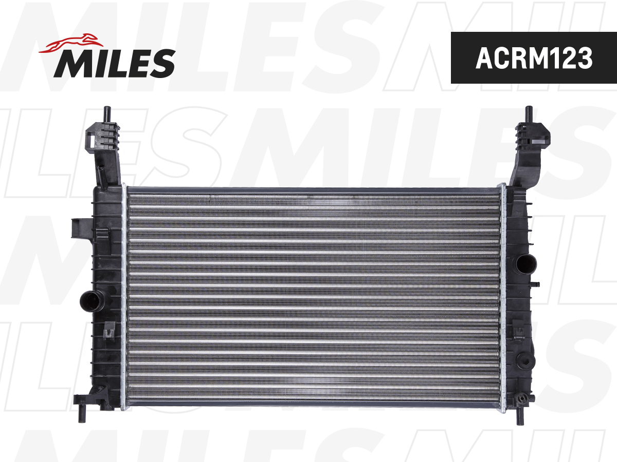 Радиатор OPEL MERIVA 03-  1.4-1.8 паяный MILES ACRM123