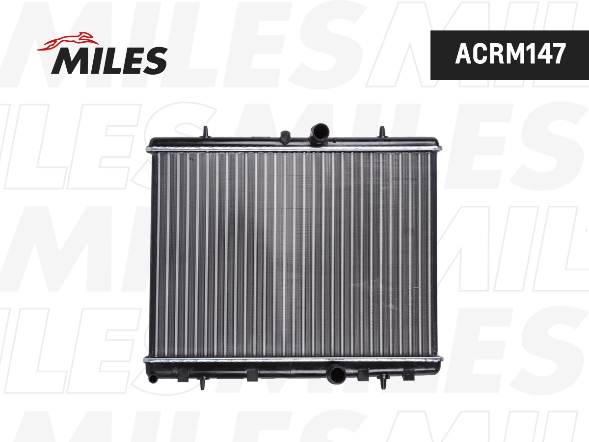 Радиатор CITROEN C4/C5 04- PEUGEOT 307 03-/ 308 07-/ PARTNER 08- MILES ACRM147