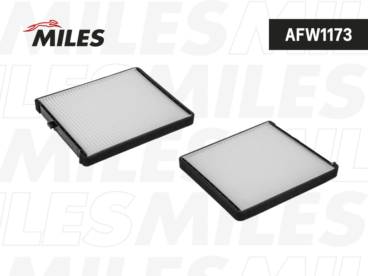 Фильтр салона CHEVROLET AVEO 02- MILES AFW1173