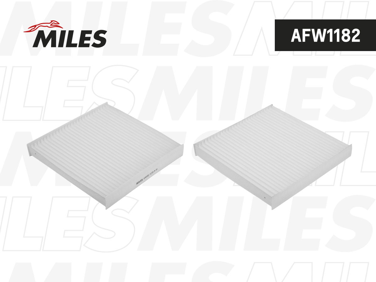Фильтр салона HONDA ACCORD 03-/CIVIC 06-/CR-V 07- MILES AFW1182