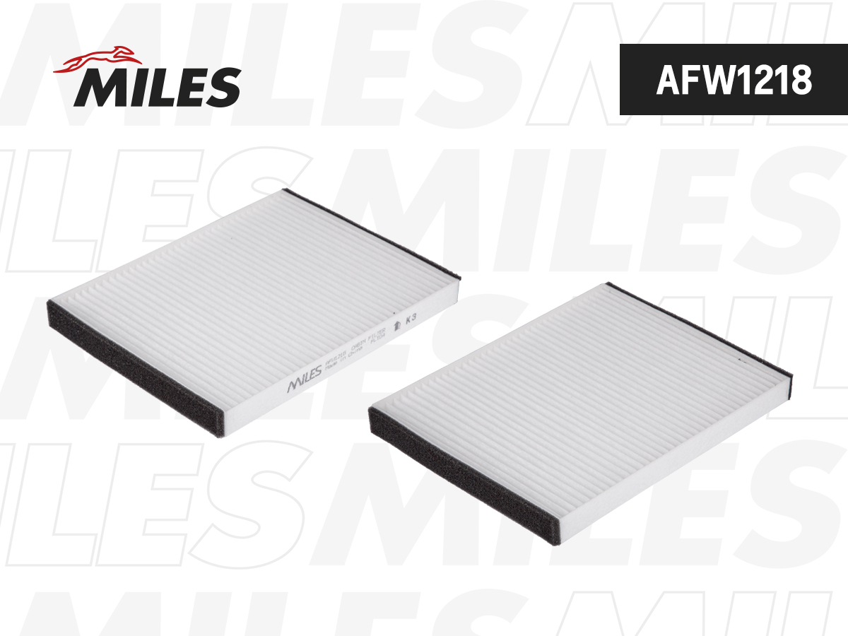 Фильтр салона CHEVROLET AVEO 11- MILES AFW1218