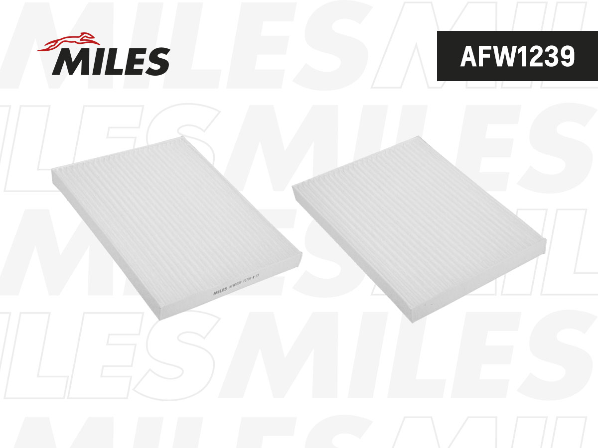 Фильтр салона NISSAN QASHQAI 07- MILES AFW1239