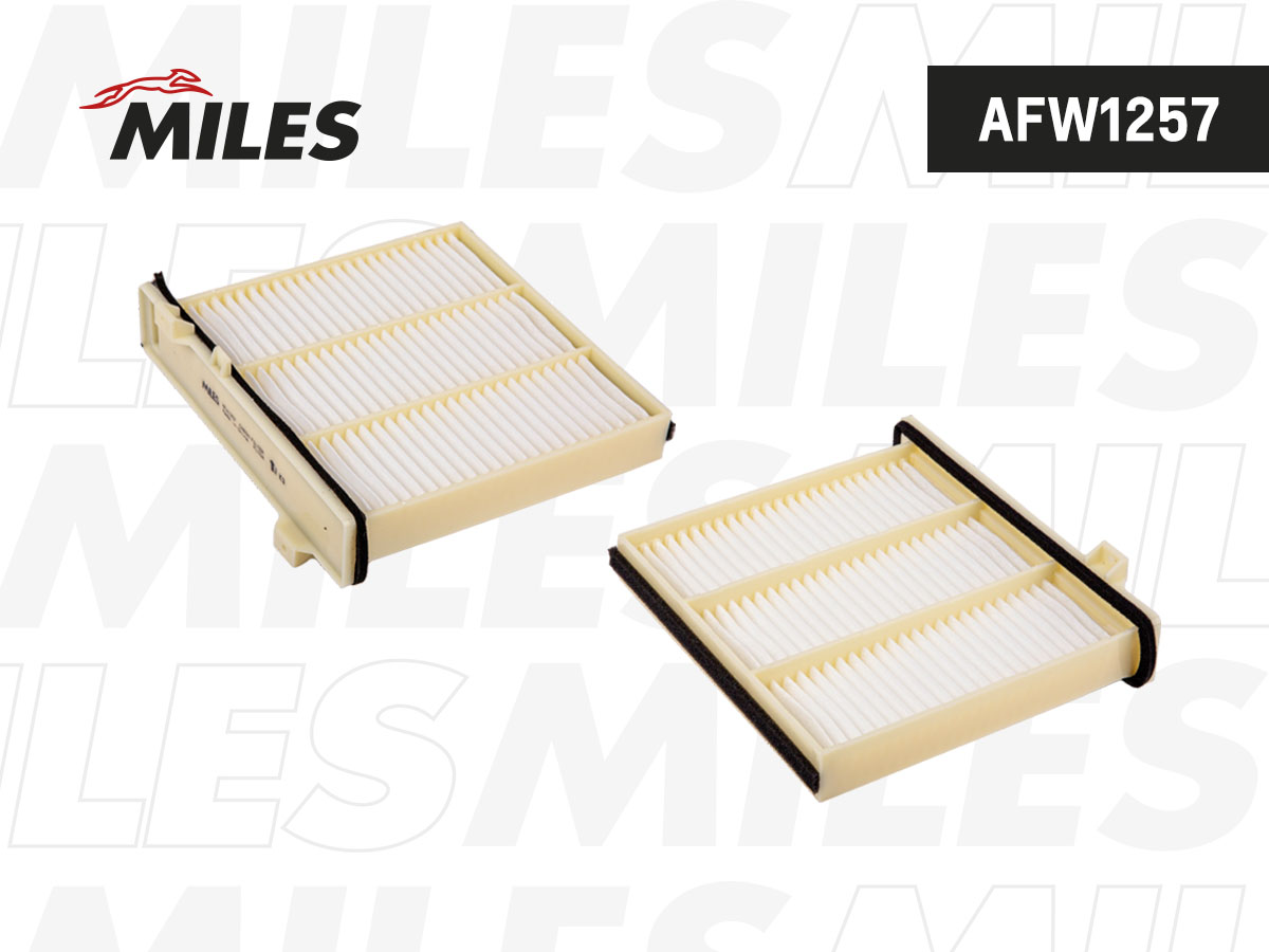 Фильтр салона MITSUBISHI PAJERO 91- MILES AFW1257