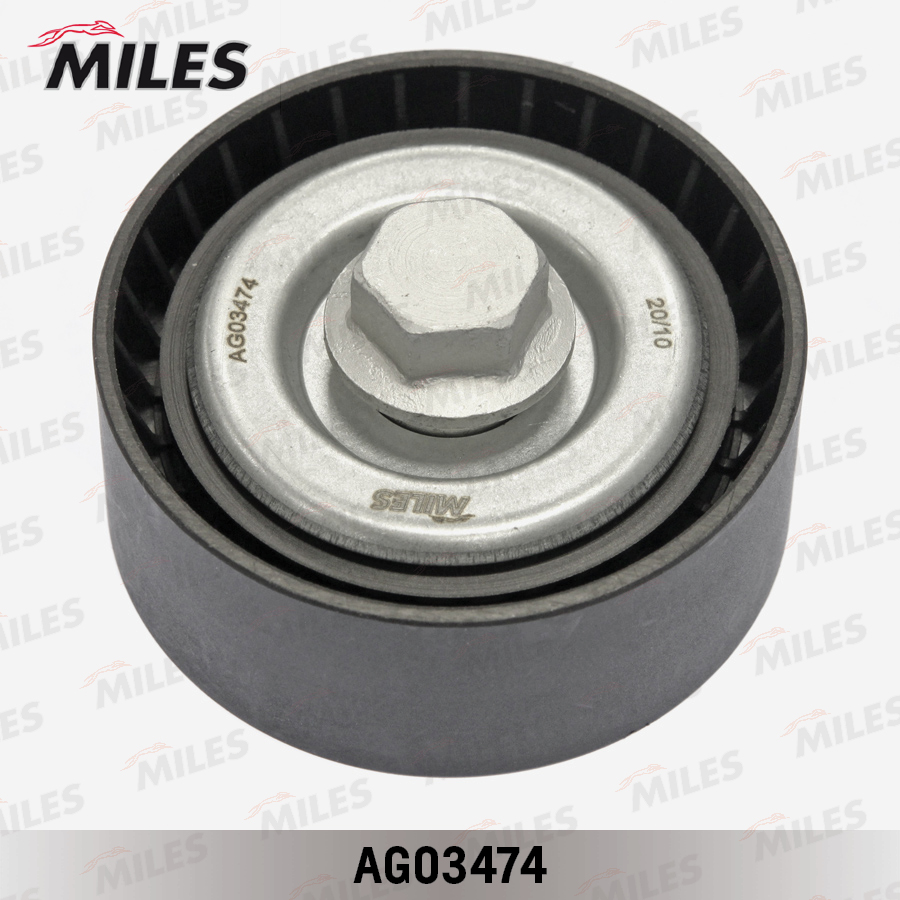 Ролик ремня приводного OPEL/GM 2.0D/2.2D 10- MILES AG03474