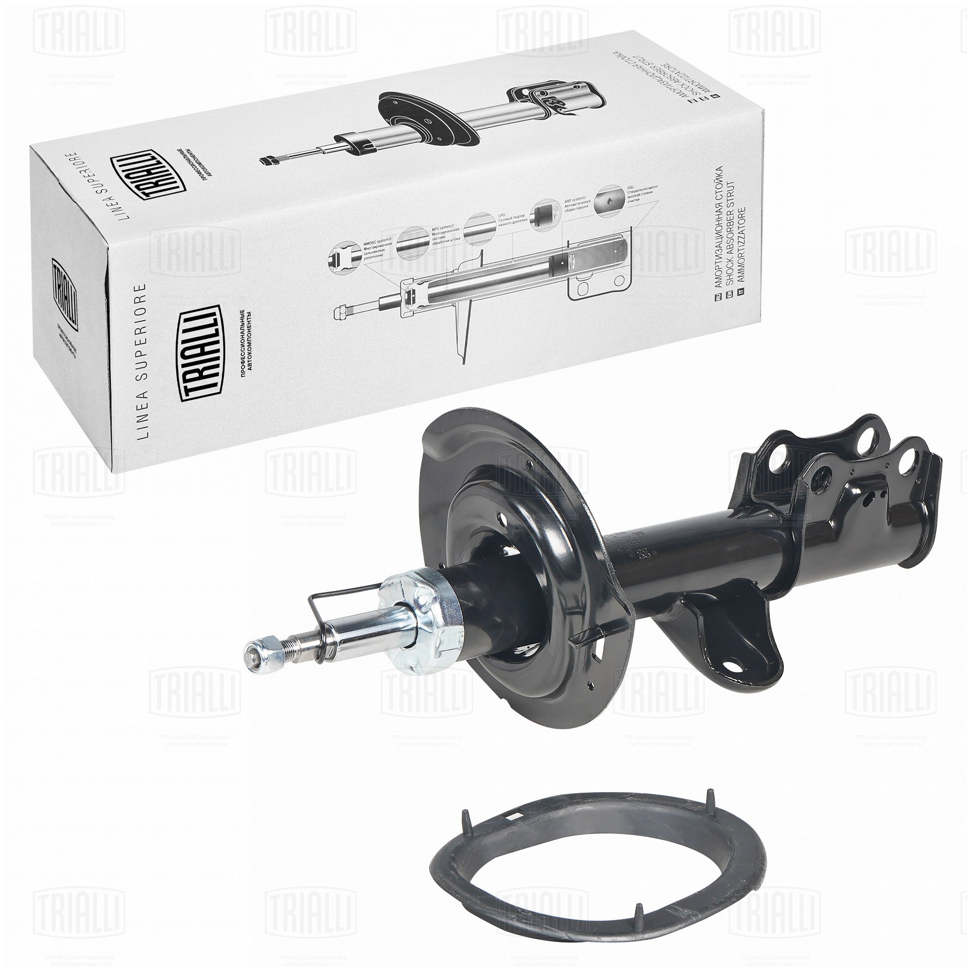 Амортизатор /м Geely Atlas (16-) 18i/24i (стойка) перед лев (AG 30155) TRIALLI