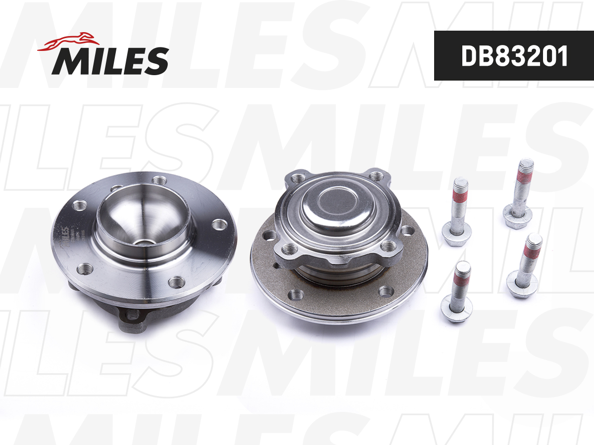 Ступица с подшипником BMW E81/E87/E90 пер. ABS MILES DB83201