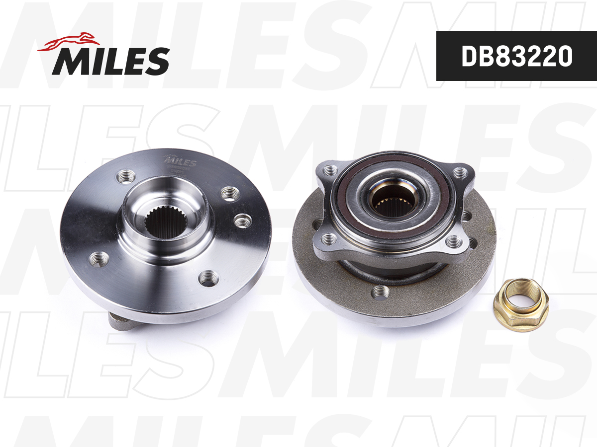 Ступица с подшипником MINI COOPER 01-07 пер. MILES DB83220