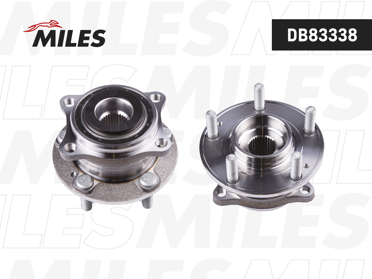 Ступица переднего колеса в сборе KIA Sportage (QL) / Hyundai Tucson (TL) / KIA Optima (JF) / Hyundai Sonata (LF) MILES DB83338