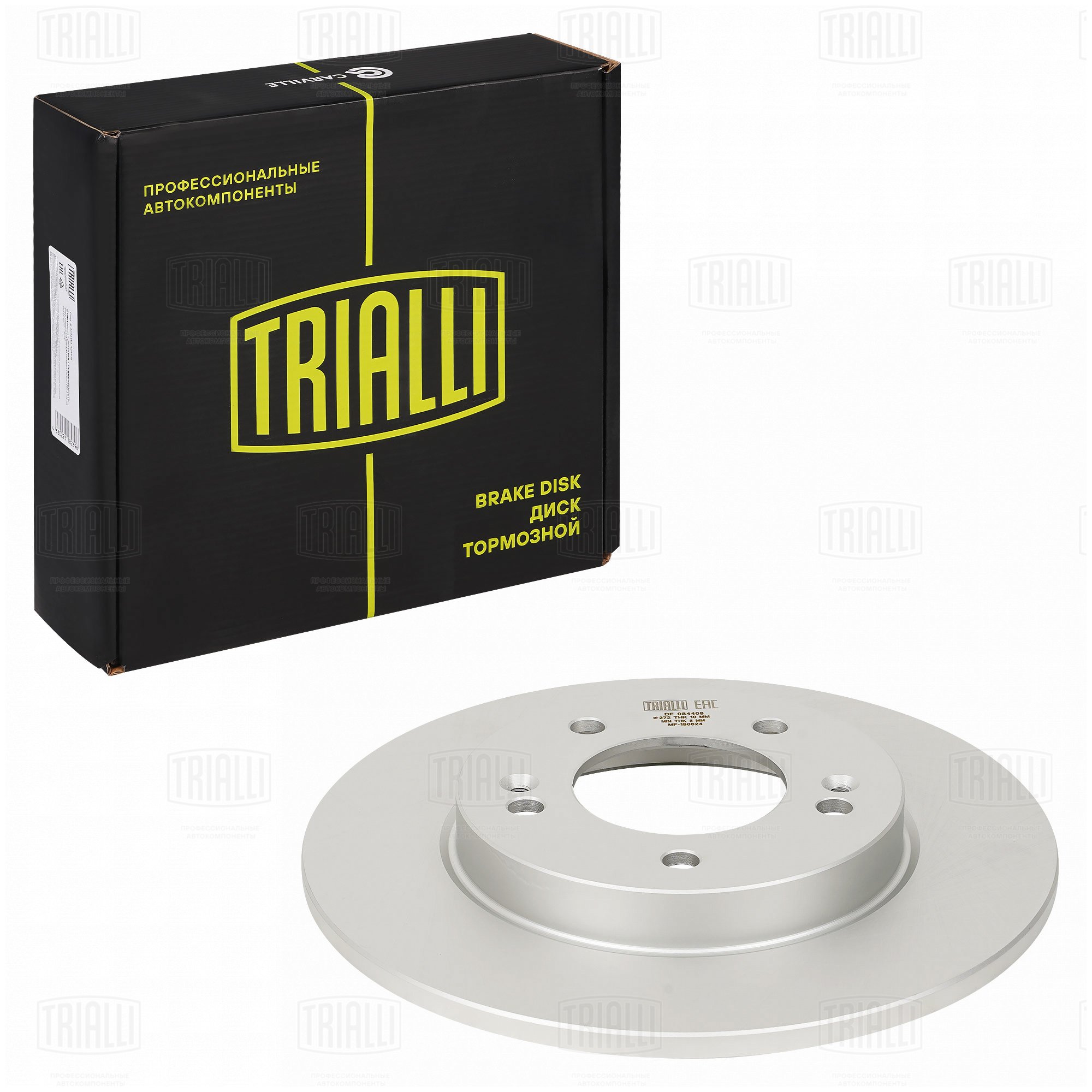 Диск торм /м Kia Ceed (18-) зад d=272 (окраш) (DF 084408) TRIALLI