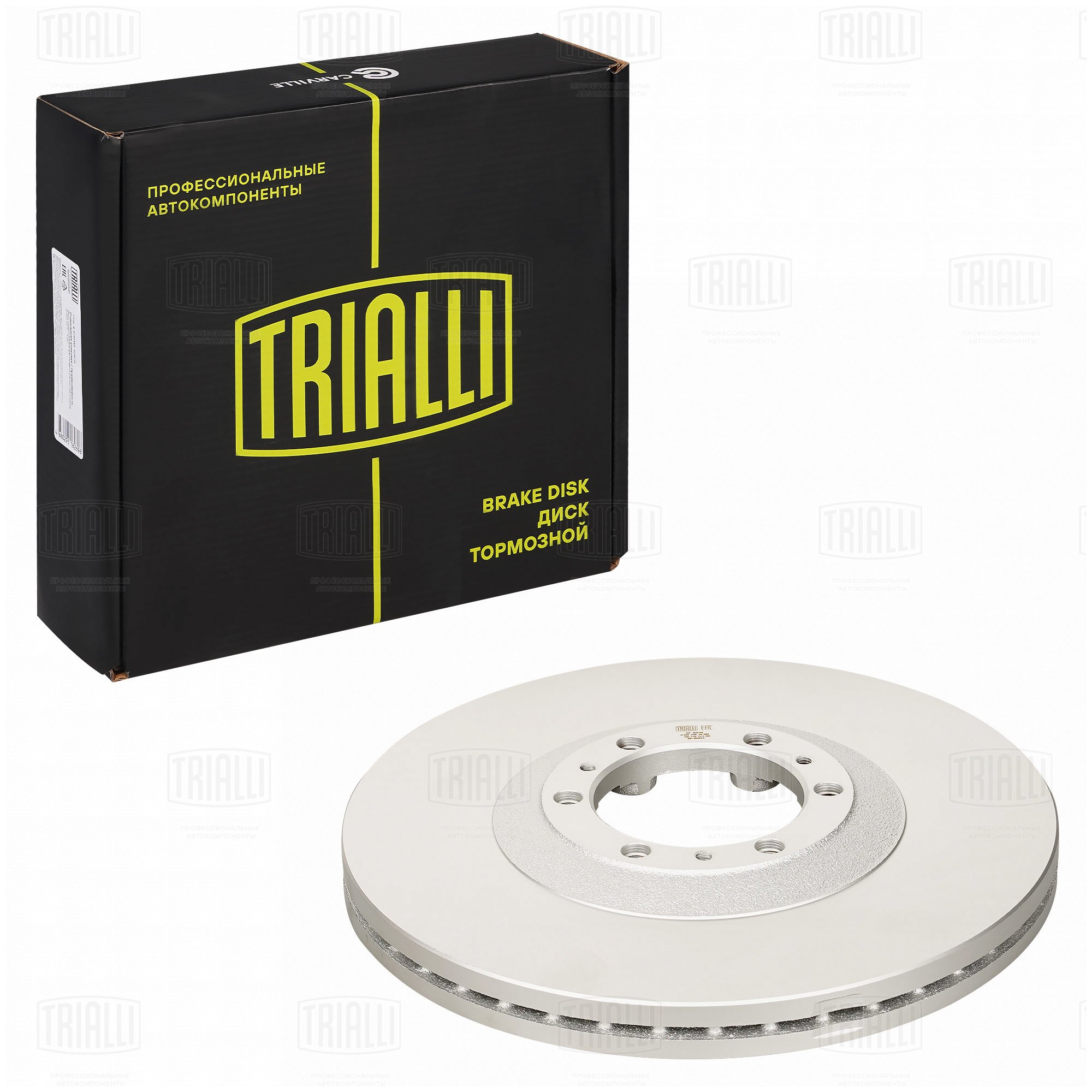 Диск торм /м Great Wall Hover H5 (06-) перед d=300 (окраш) (DF 105113) TRIALLI