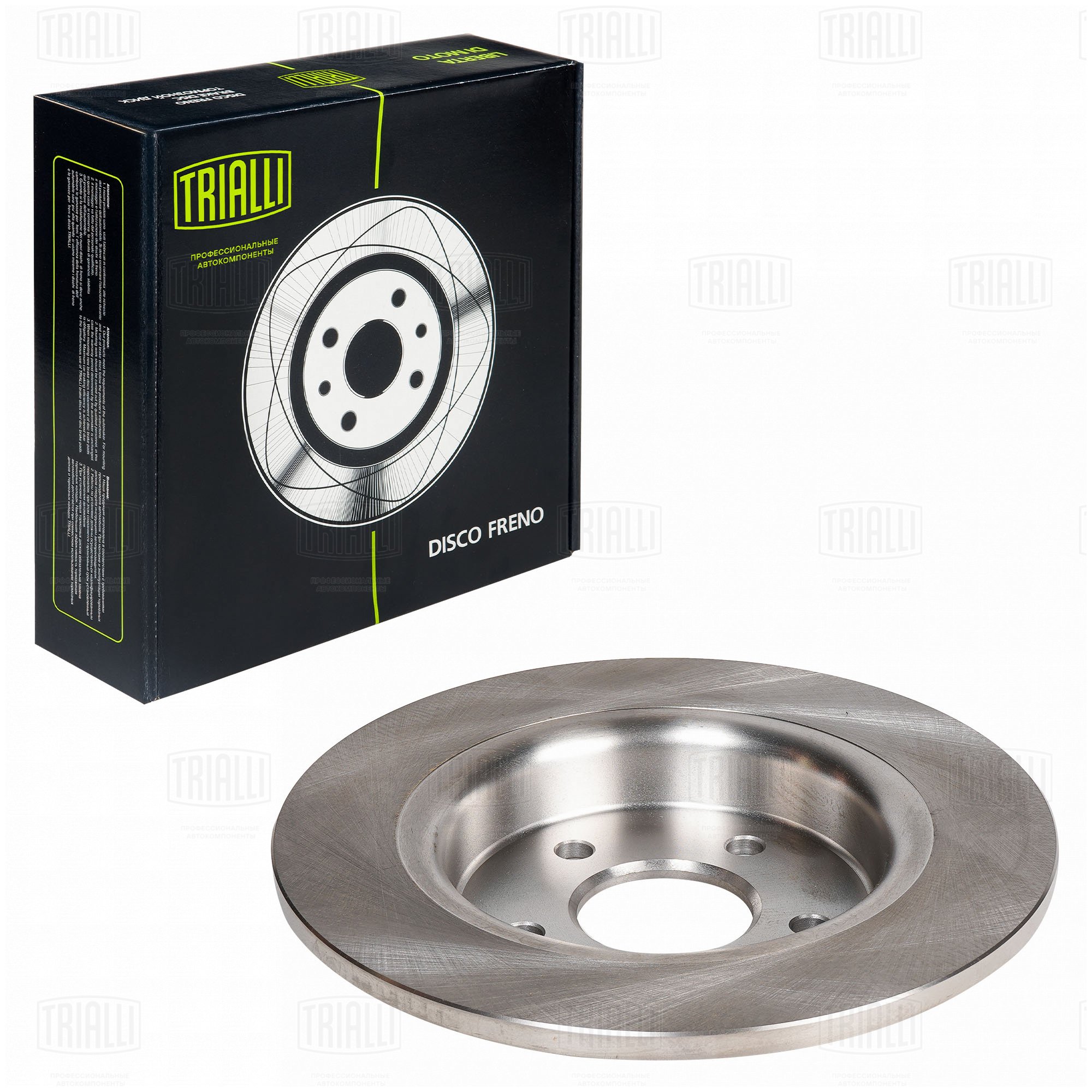 Диск торм /м Ford Focus II (05-) зад d=280 (DF 106104) TRIALLI