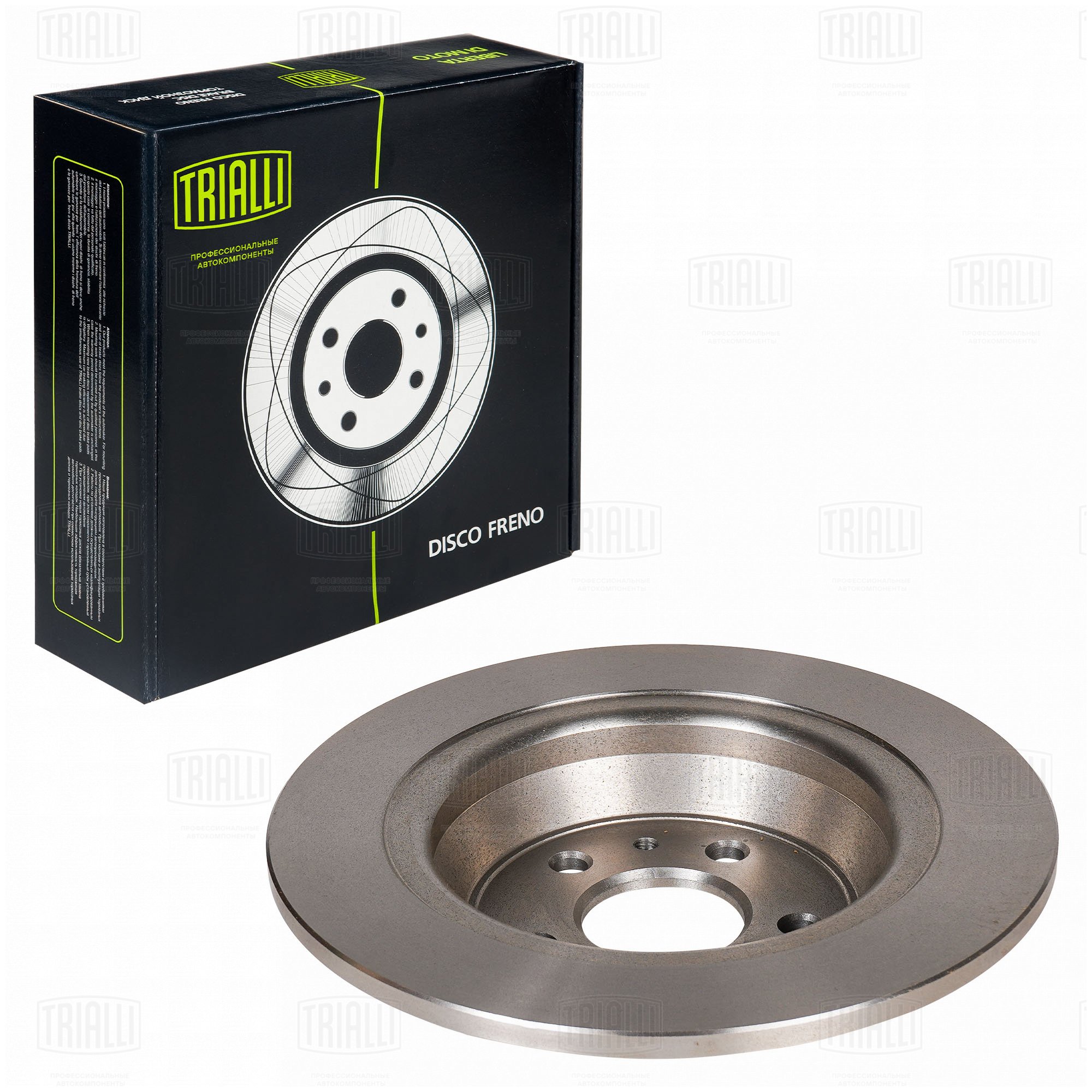 Диск торм /м Ford Mondeo V (15-) зад d=302 (DF 106203) TRIALLI