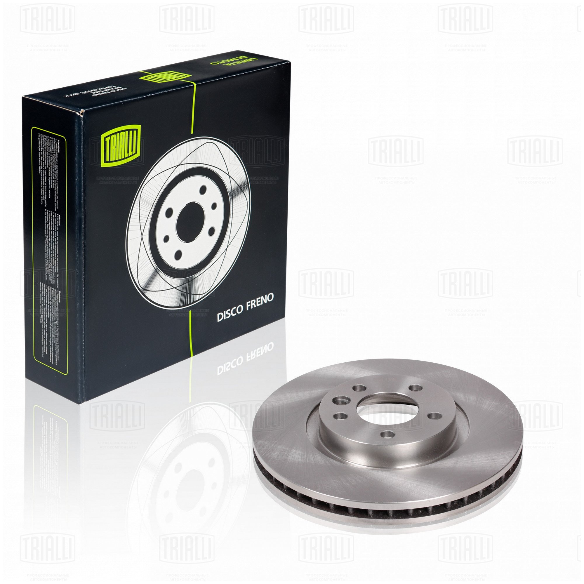Диск торм /м VW Transporter T5 (03-) перед d=333; thk=32,5; PCD-5/120 (DF 185102) TRIALLI
