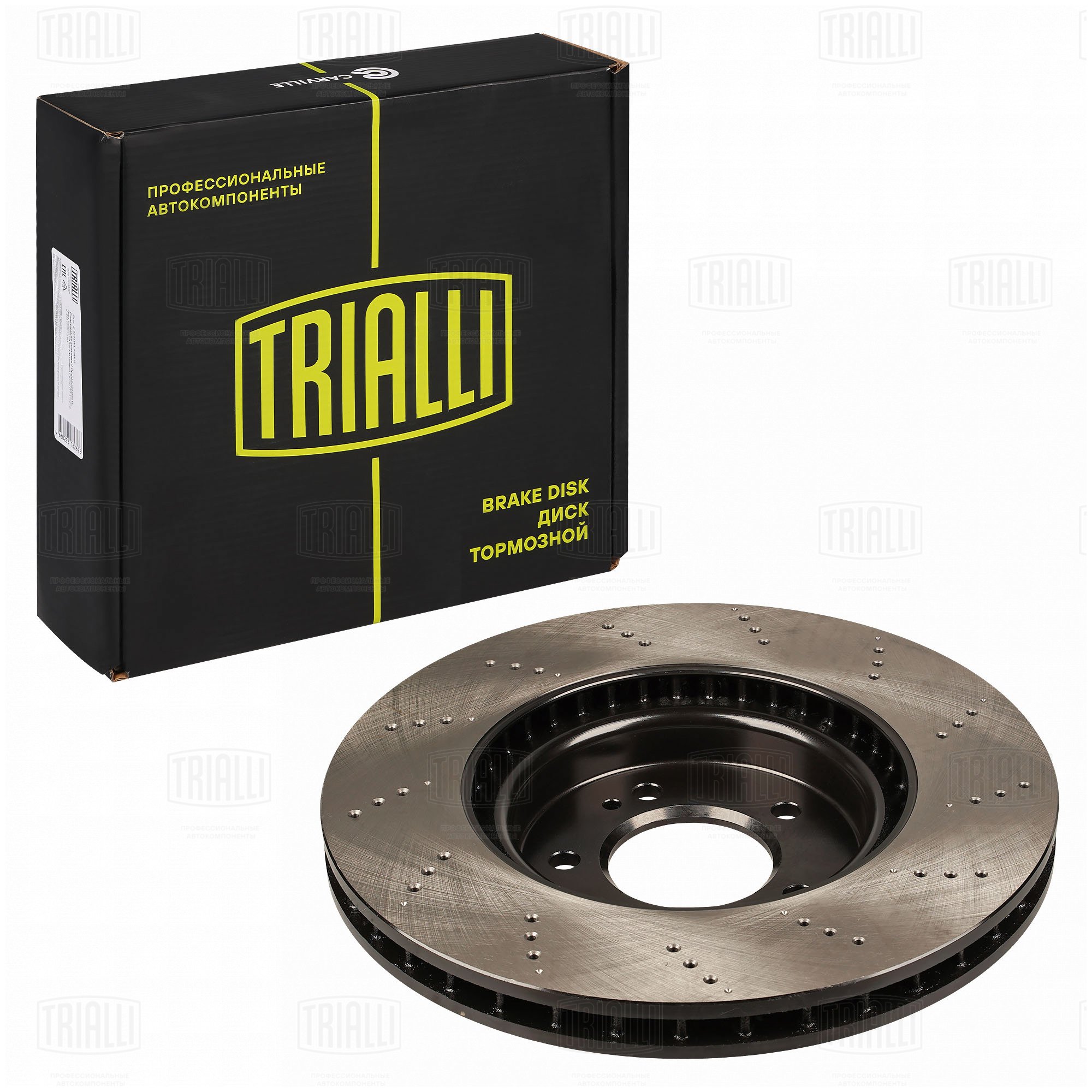 Диск торм /м Mercedes G (W463) AMG G 63 (18-) зад d=370 (DF 190216) TRIALLI