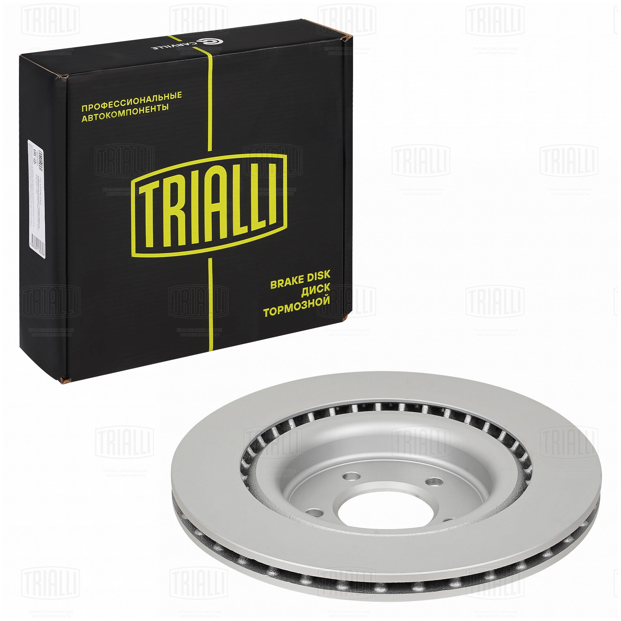 Диск торм /м Land Rover Range Rover (12-)/Discovery (16-) зад d=350 (окраш) (DF 198020) TRIALLI