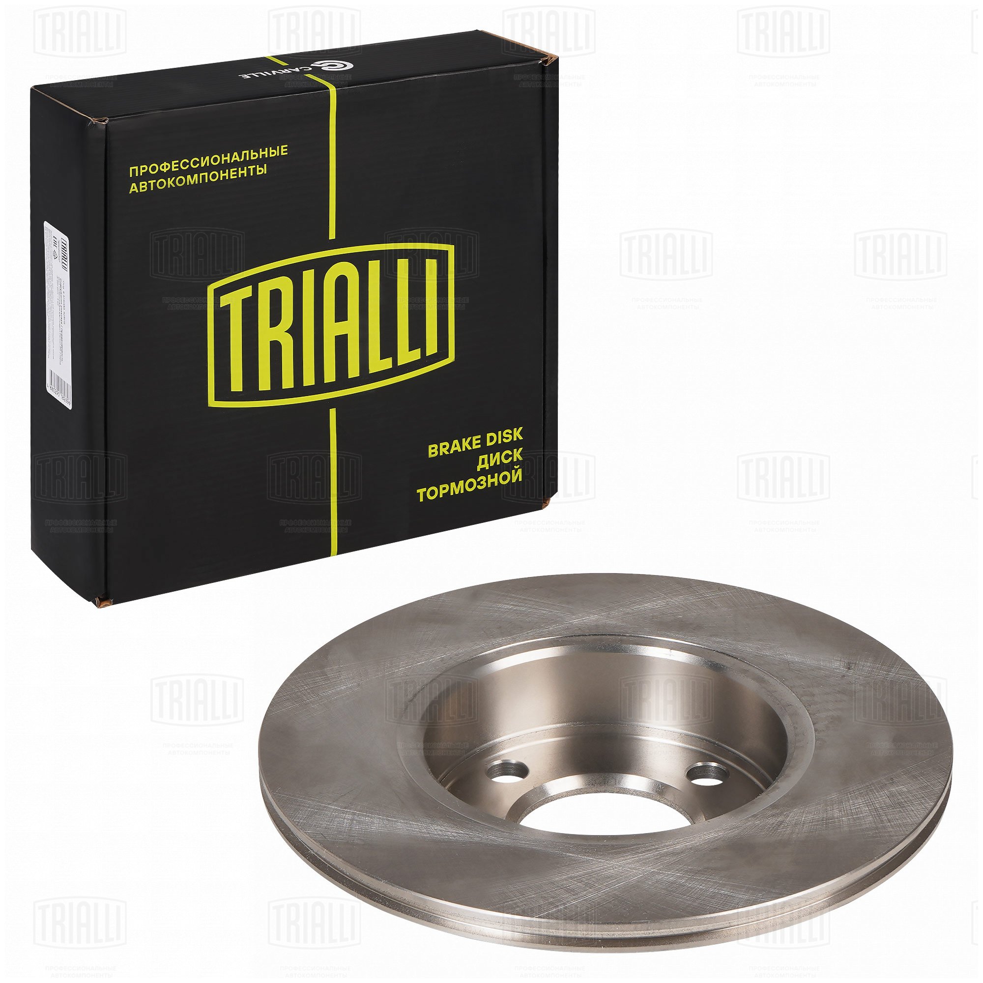 Диск торм /м Audi 80/100 (86-) перед d=256 (DF 270309) TRIALLI