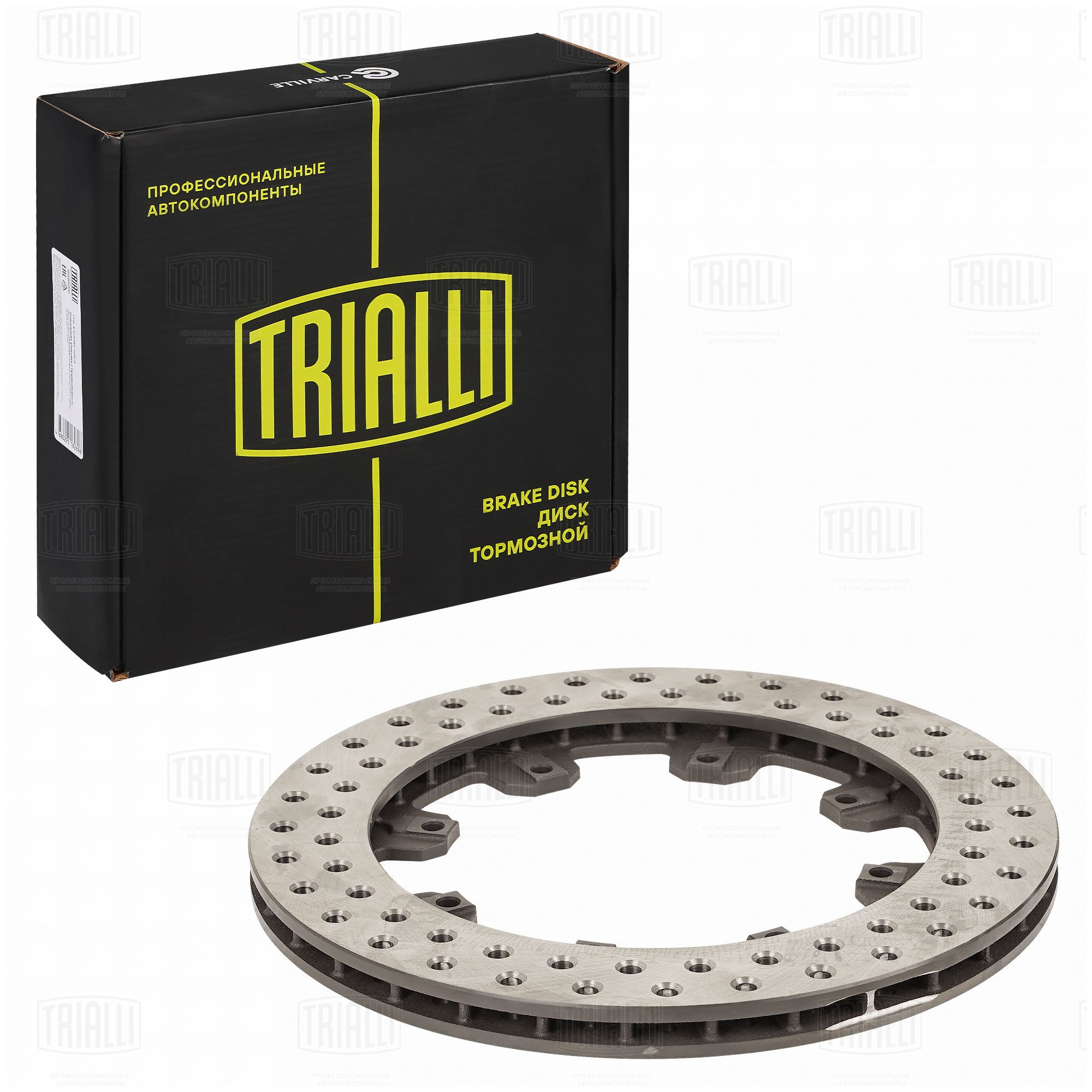Диск торм /м с суппортами Wilwood d=310 thk= 206 (DF 552) TRIALLI