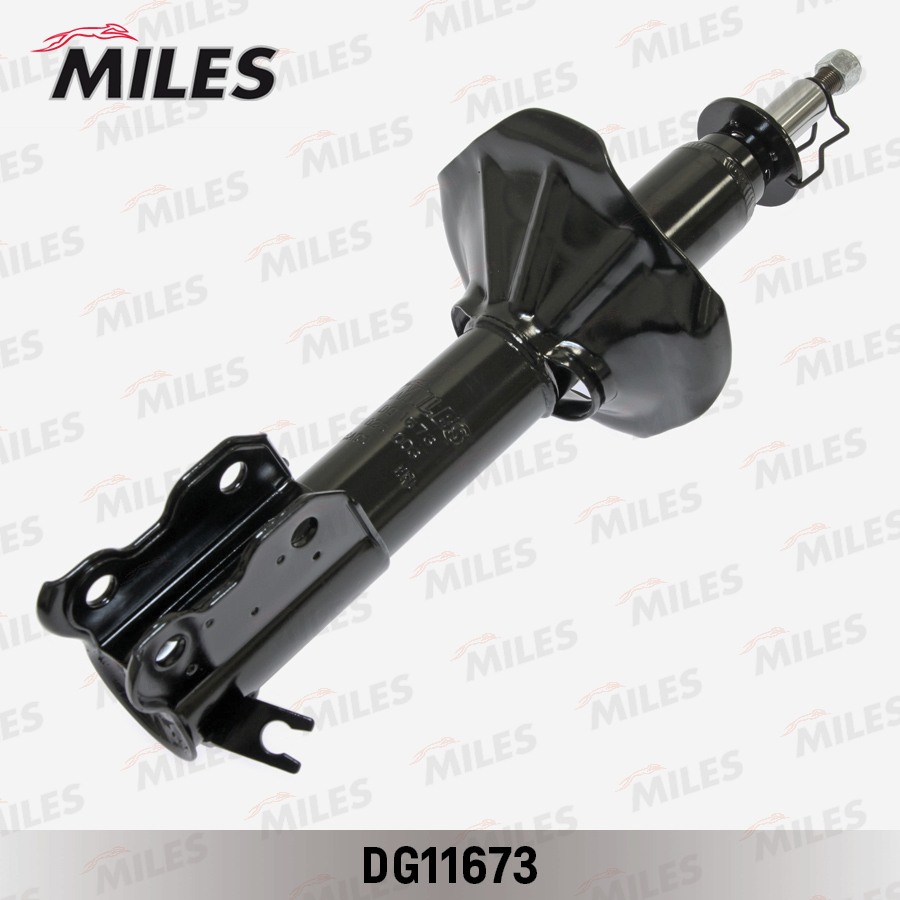 Амортизатор NISSAN ALMERA N15 09/95-07/97 пер.лев.газ. MILES DG11673