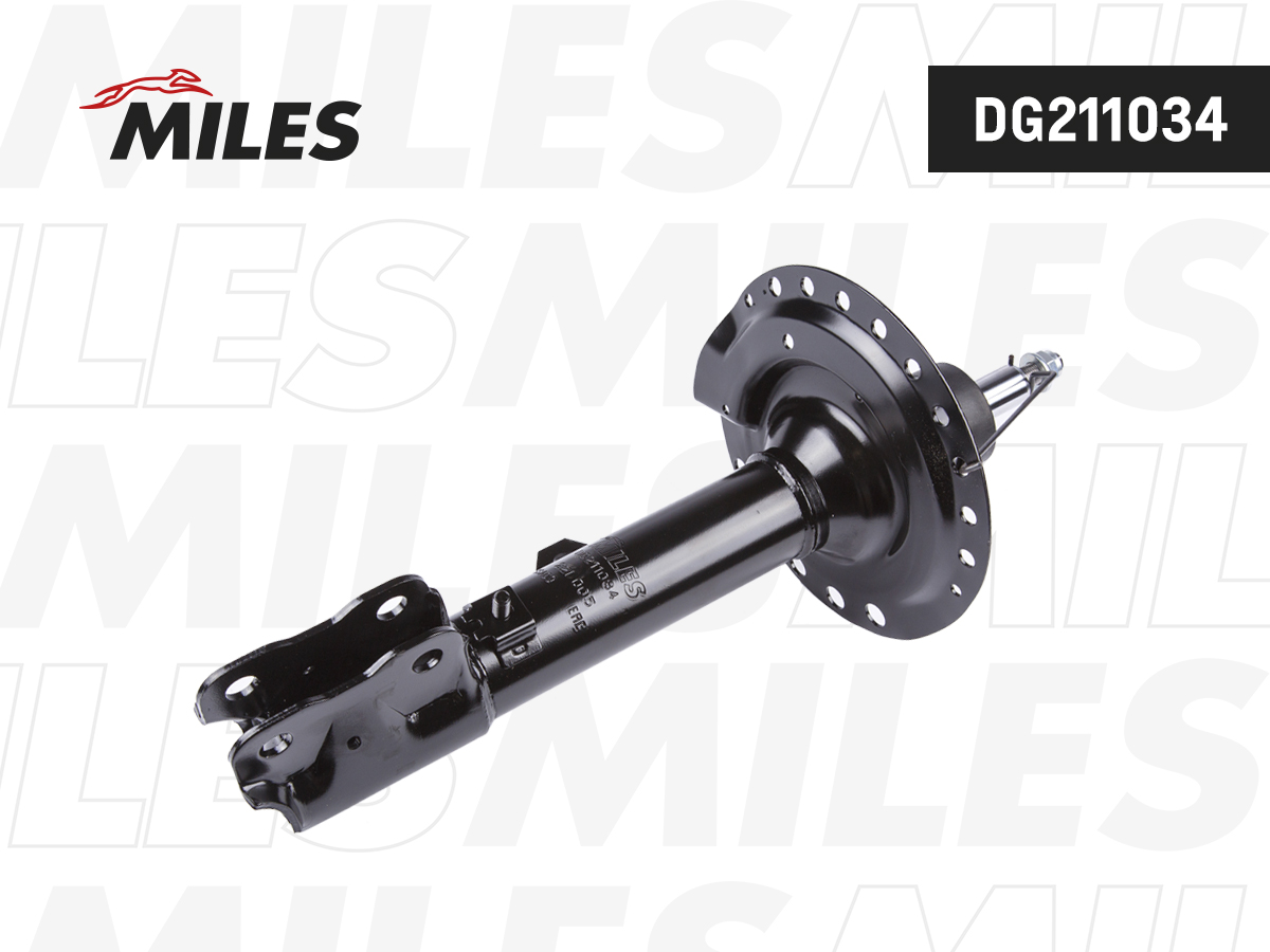 Амортизатор Mitsubishi Outlander 3.2014-8.2018 пер.прав.газ MILES DG211034