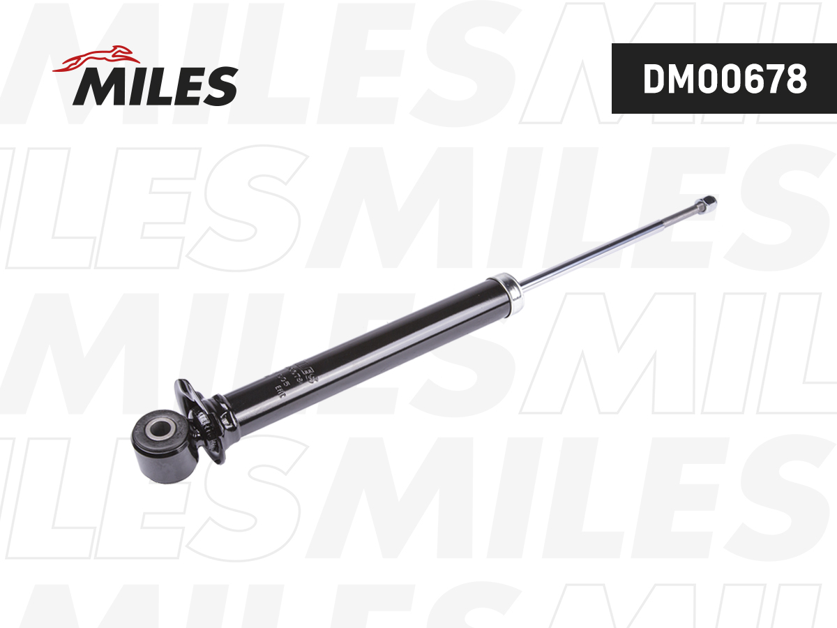 Амортизатор AUDI 80 (B4) 1.6-2.3 91-96 зад.масл MILES DM00678