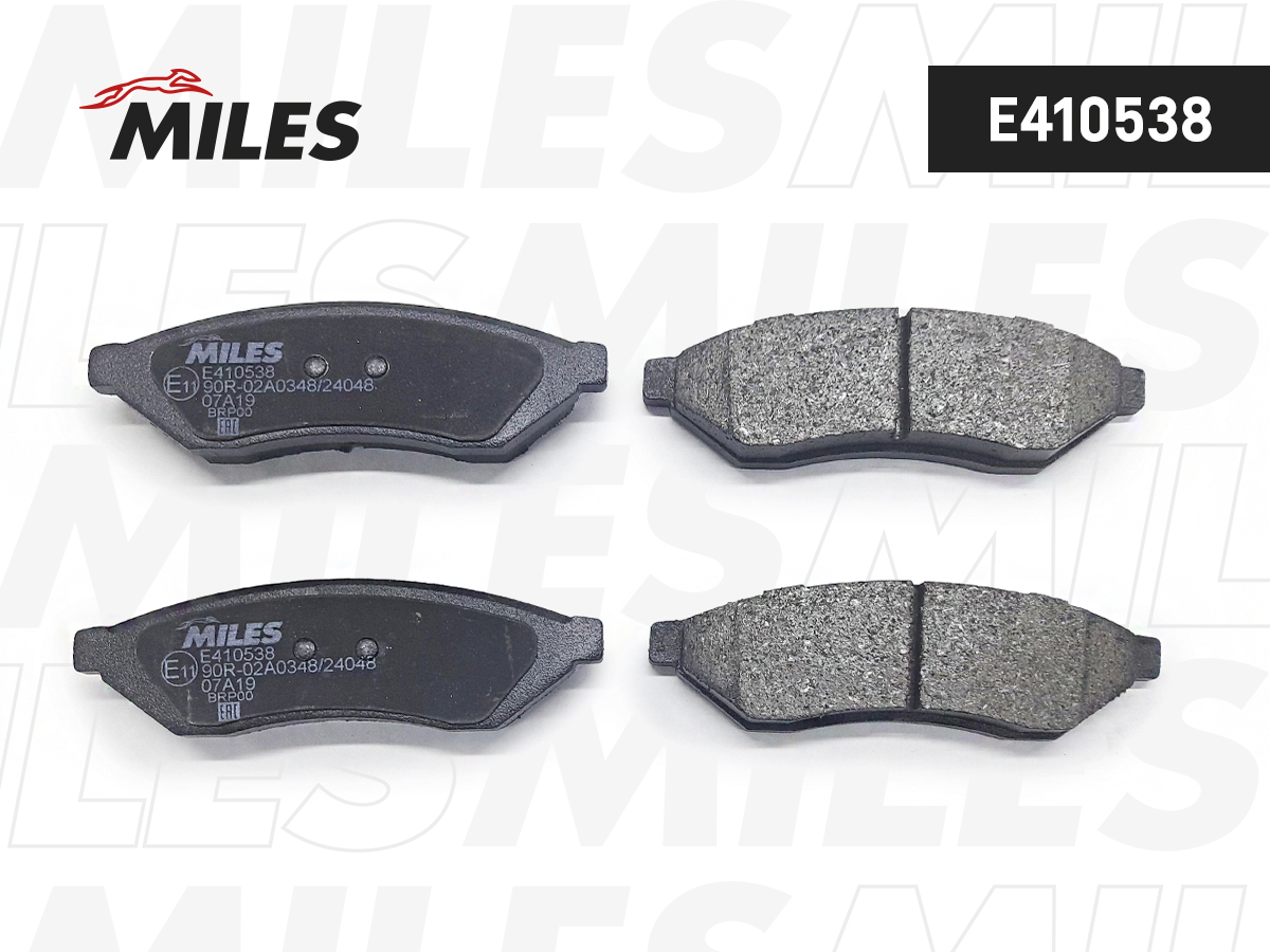 Колодки тормозные CHEVROLET EPICA 05-/EVANDA 02-/MAGNUS 99- задние MILES E410538