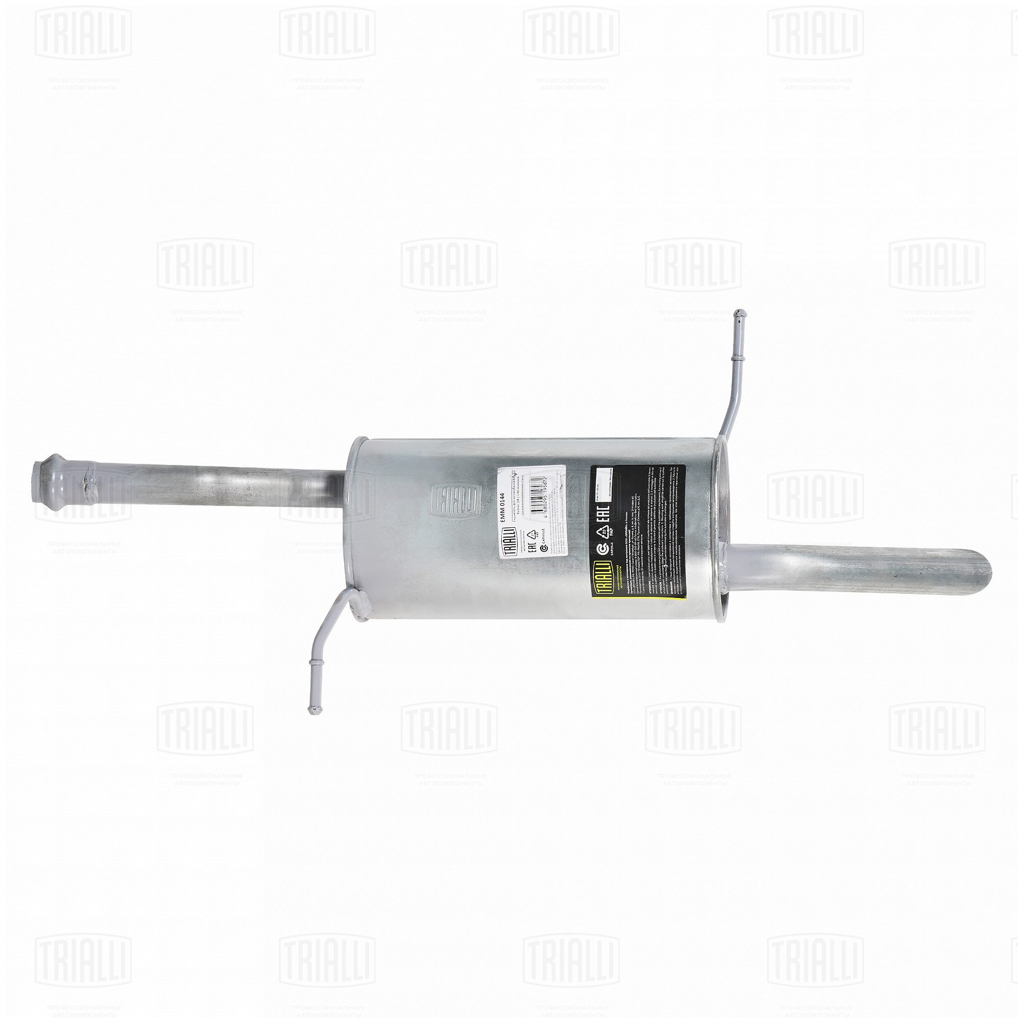Глушитель /м Peugeot Partner (08-) 16d осн (алюм сталь) (EMM 0144) TRIALLI