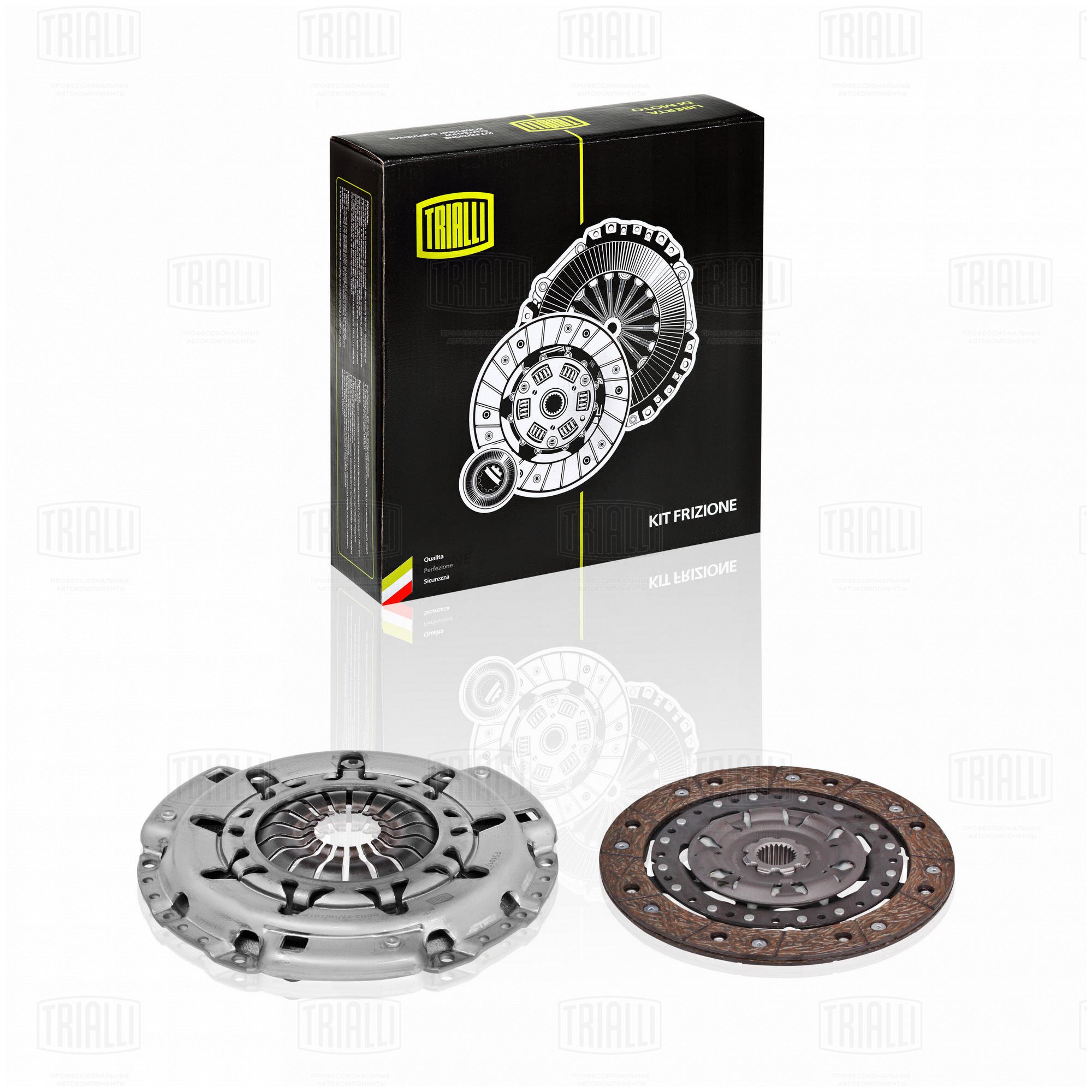 Сцепление в сборе /м Ford Focus II (05-) 20i/ Volvo C30 (06-)/S40 (04-) (без муфты) (FR 1017) TRIALLI