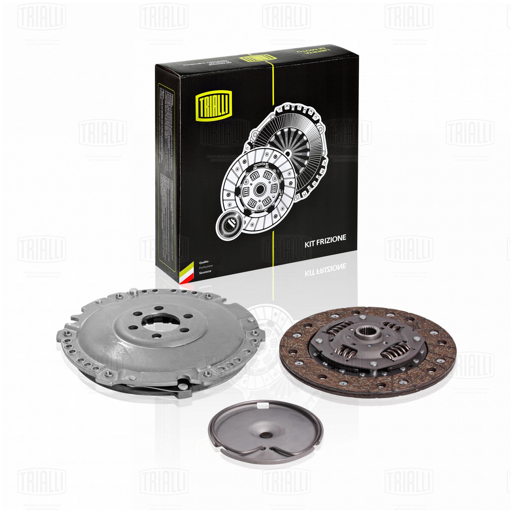 Сцепление в сборе /м VW Golf (93-) 16; SEAT Ibiza (93-) 16 (с сепаратором) (FR 1801) TRIALLI