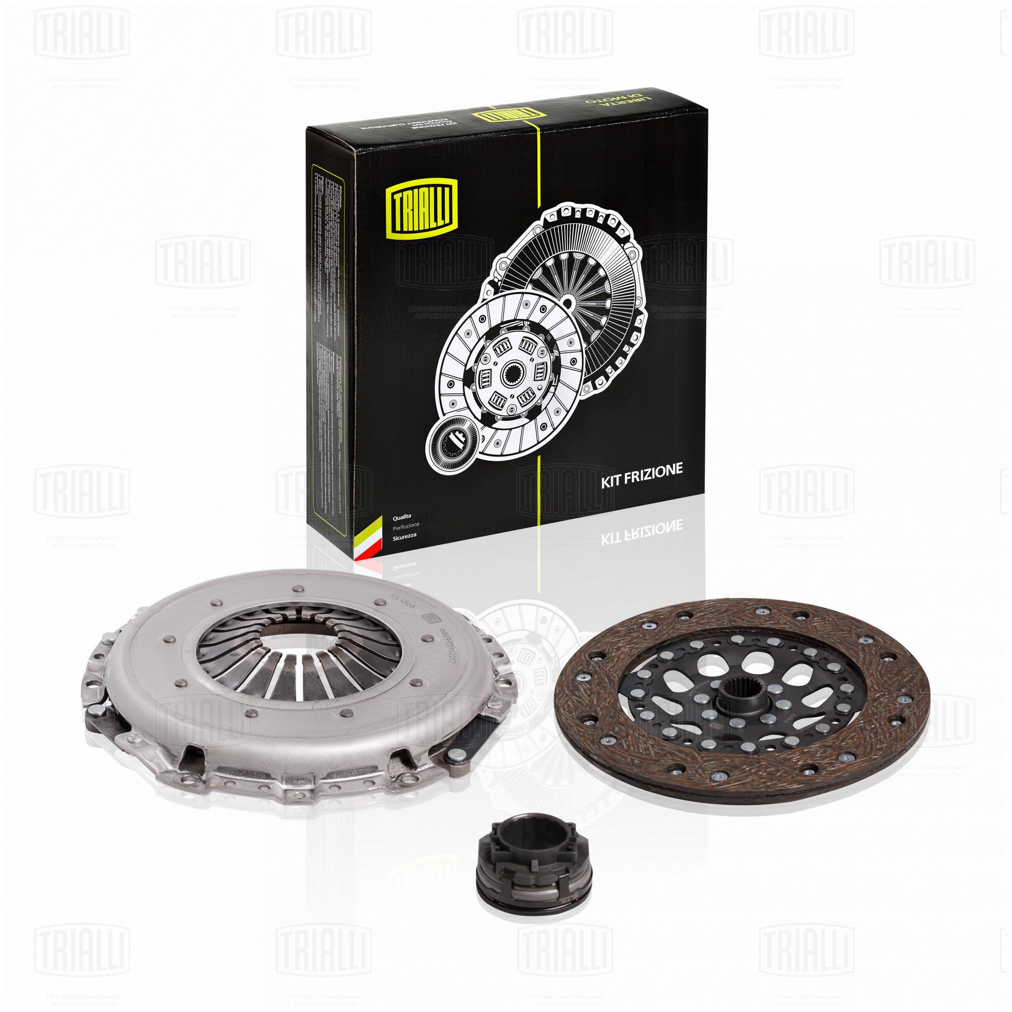 Сцепление в сборе /м VW Passat (96-) 18/20/ Audi A4 B6 (00-) 18/20 (с мехмуфт) (FR 1808) TRIALLI
