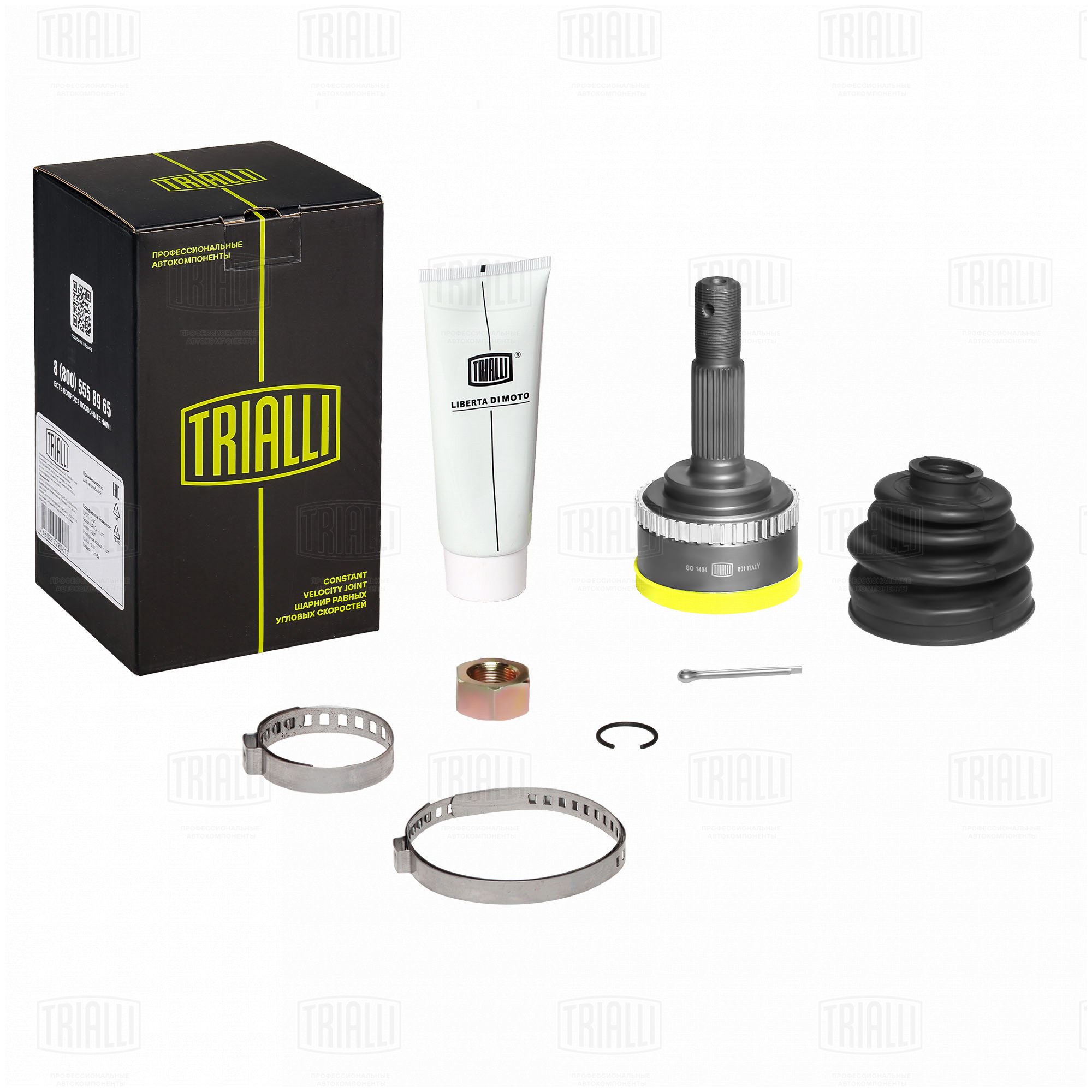 ШРУС /м Nissan Primera P12 (02-) ABS (наруж) (GO 1404) TRIALLI