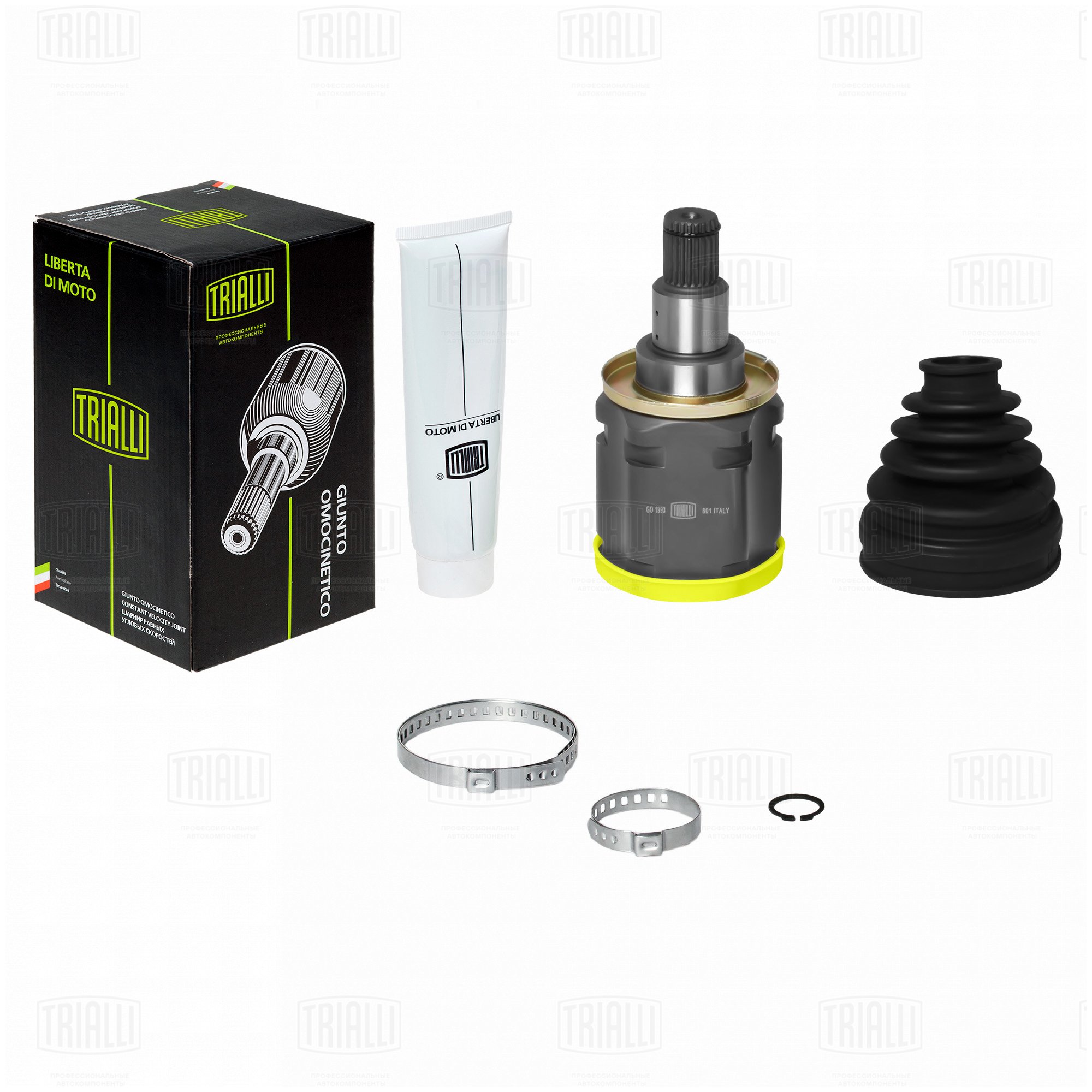 ШРУС /м Lexus RX (03-)/Toyota RAV 4 (00-)/Camry (01-) 20i/24i/30i (внутр) (GO 1993) TRIALLI