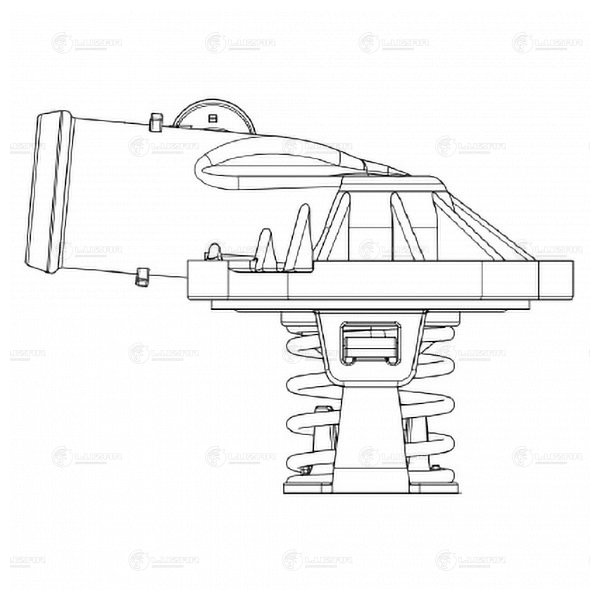 Термостат для а/м VW Touareg II (10-)/Audi Q7 (06-) 3.0D (95°С) (с корпусом) (LT 1880) LUZAR