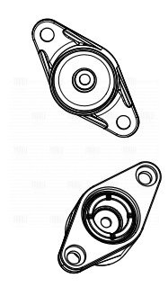 Опора амортизатора /м Kia Ceed (07-)/Hyundai i30 (07-) (задн) (SA 0878) TRIALLI